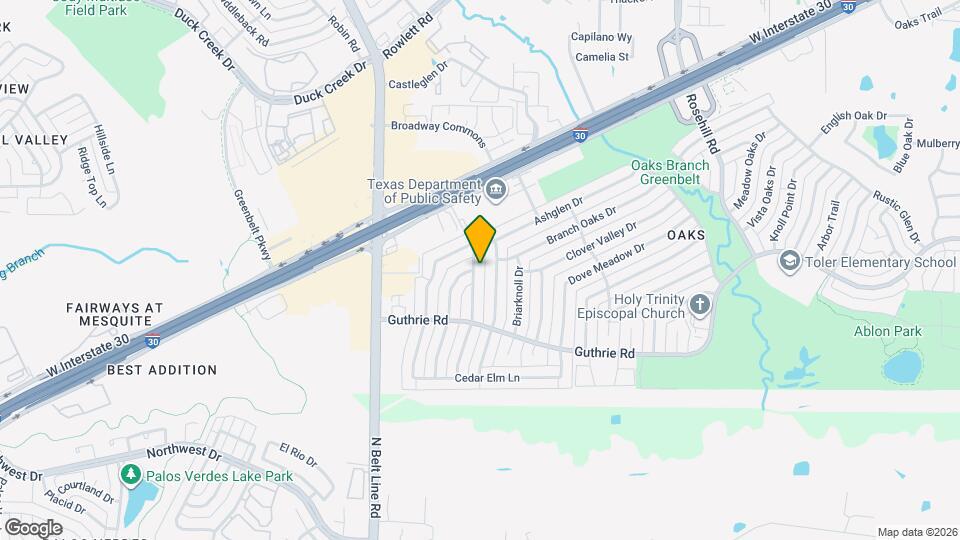 6222 Mccartney Ln Map and Location Details