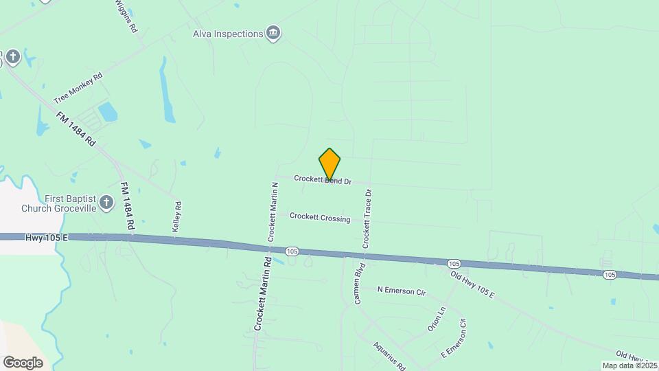 16338 Crockett Bend Dr Map and Location Details