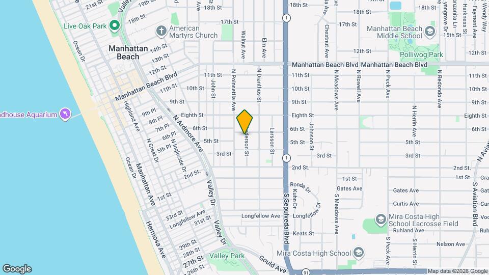 505 Anderson St Map and Location Details