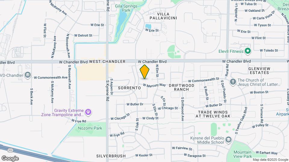 5741 W Commonwealth Pl Map and Location Details
