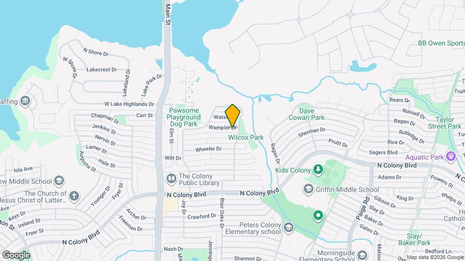 4945 Wampler Dr Map and Location Details