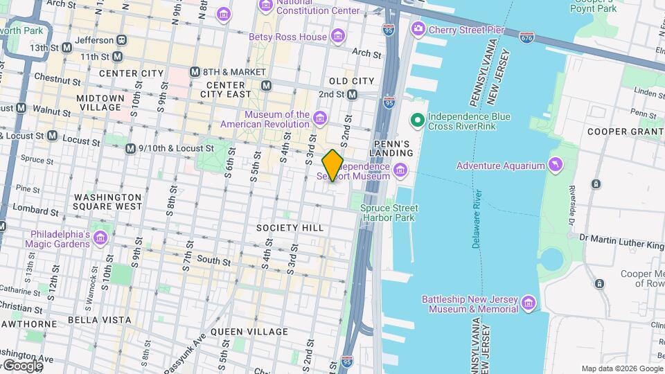 210 Locust St, Unit 22 E Map and Location Details