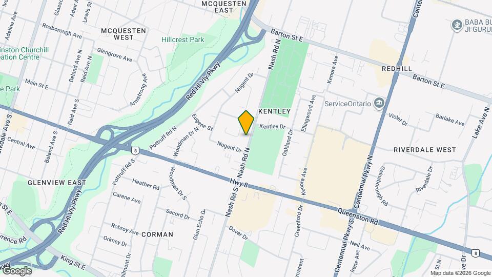 65 Nash Rd N Map and Location Details