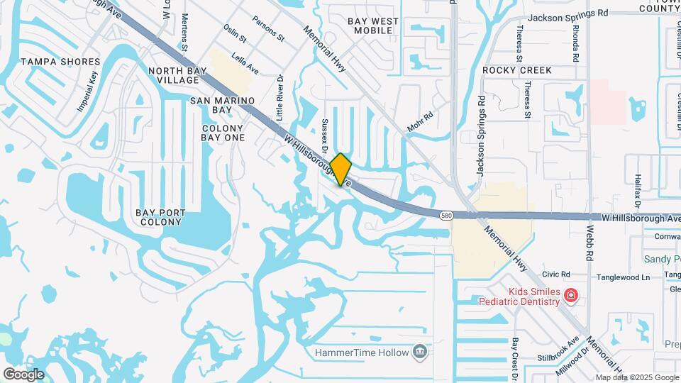 9107 Brunswick Ln Map and Location Details