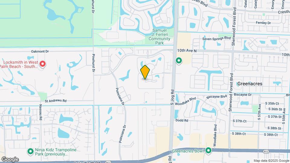3328 Lucerne Park Dr Map and Location Details