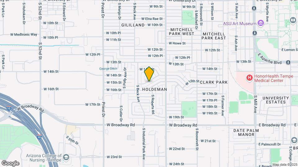 961 W Parkway Blvd Mapa y Detalles de la Ubicación