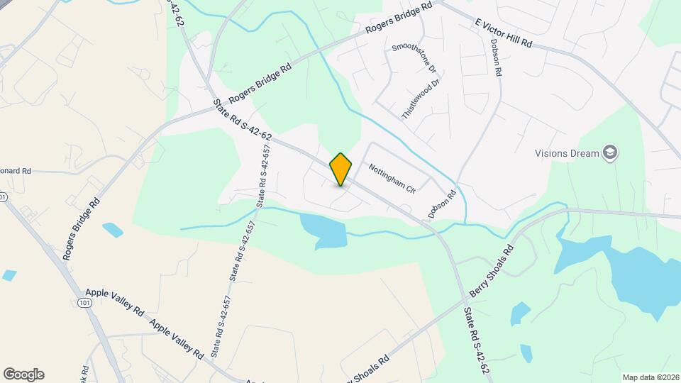 412 Granbury Dr Map and Location Details