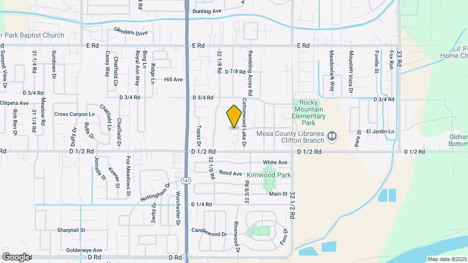 Clifton Townhomes Map and Location Details