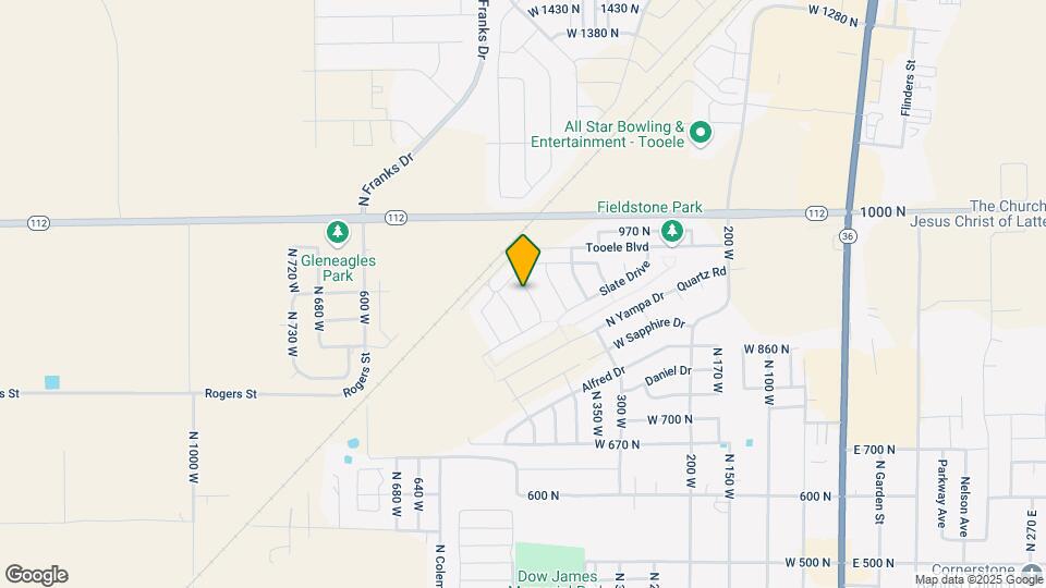 887 N Galena Dr Map and Location Details