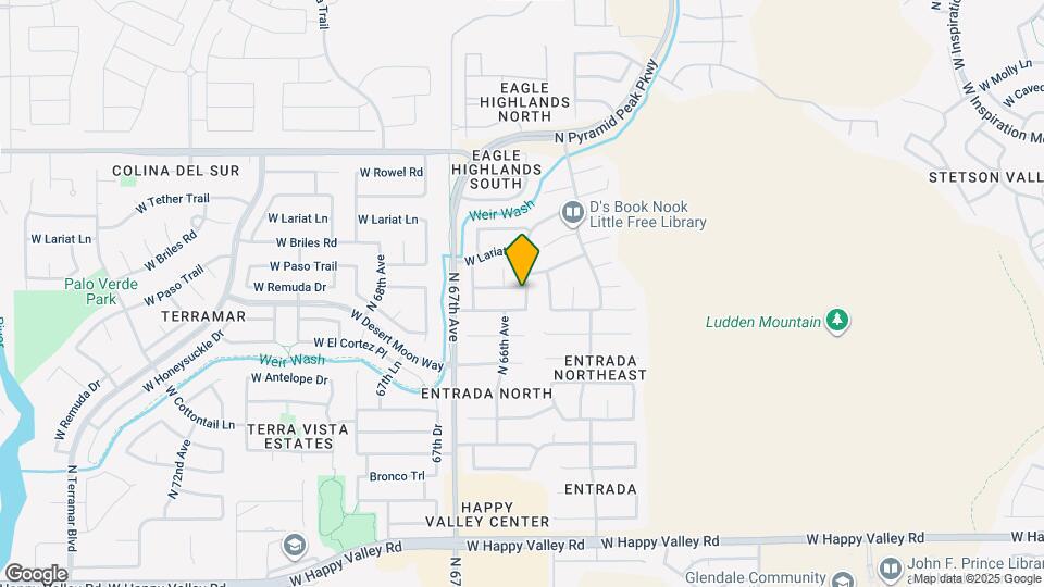 6529 W Paso Trail Map and Location Details