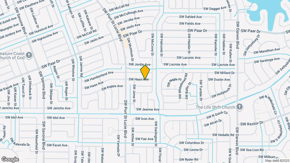 656 SW Haas Ave Map and Location Details