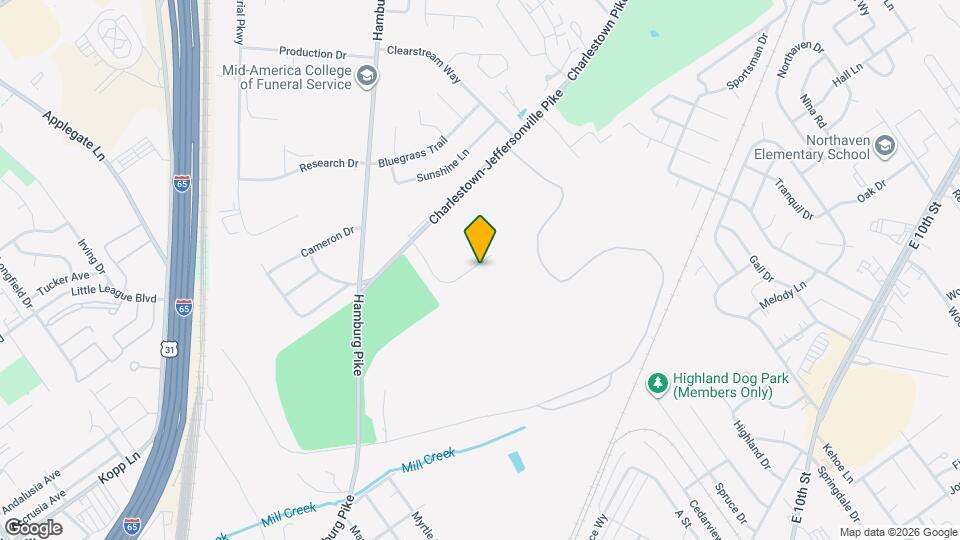 1216 Whitehorse Vale Dr Map and Location Details