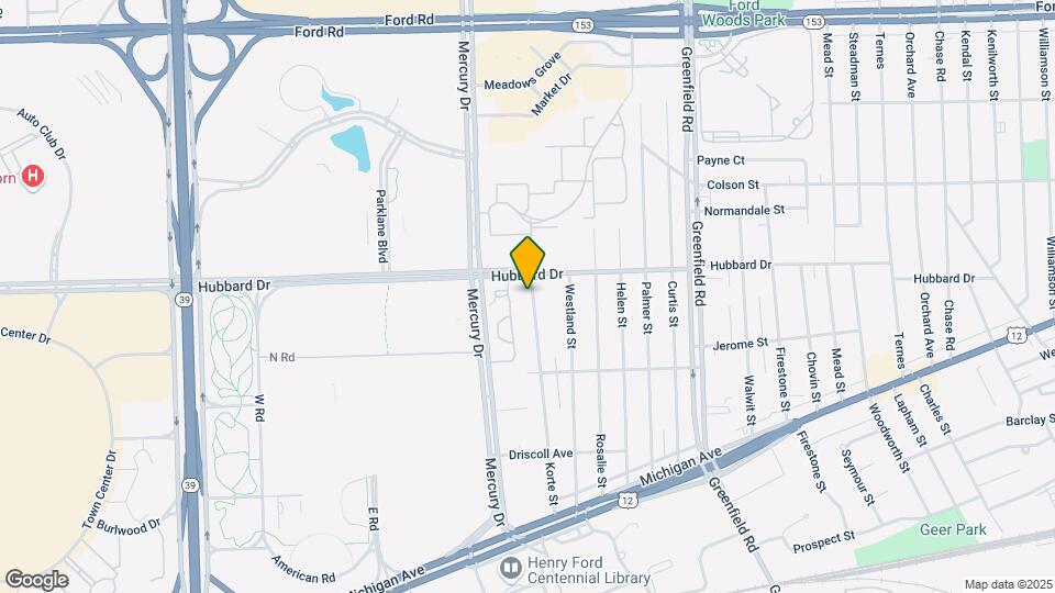 4861 Korte St Map and Location Details