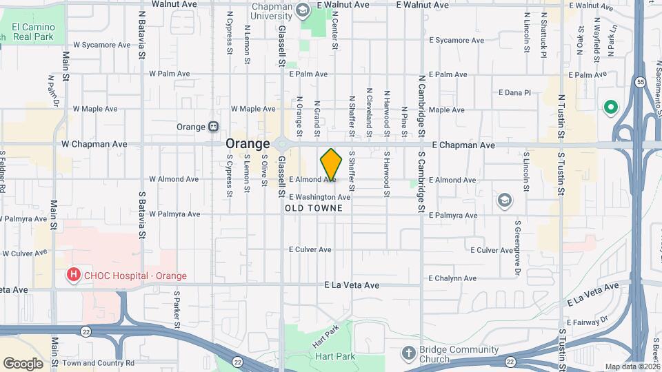 218 S Center St Map and Location Details