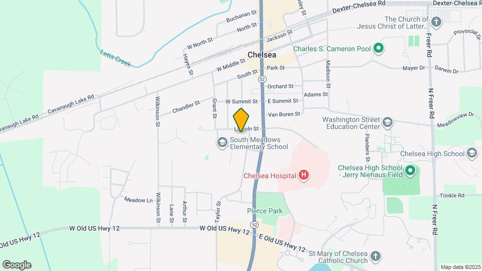 143 Lincoln St Map and Location Details