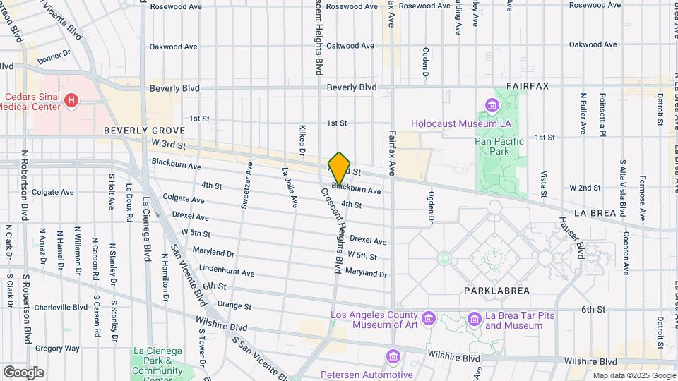 8014 Blackburn Ave Map and Location Details