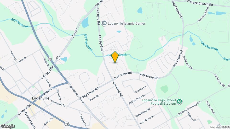 521 Bay Creek Crossing Map and Location Details