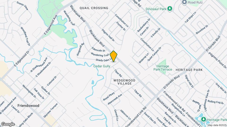 5118 Whittier Oaks Dr Mapa y Detalles de la Ubicación