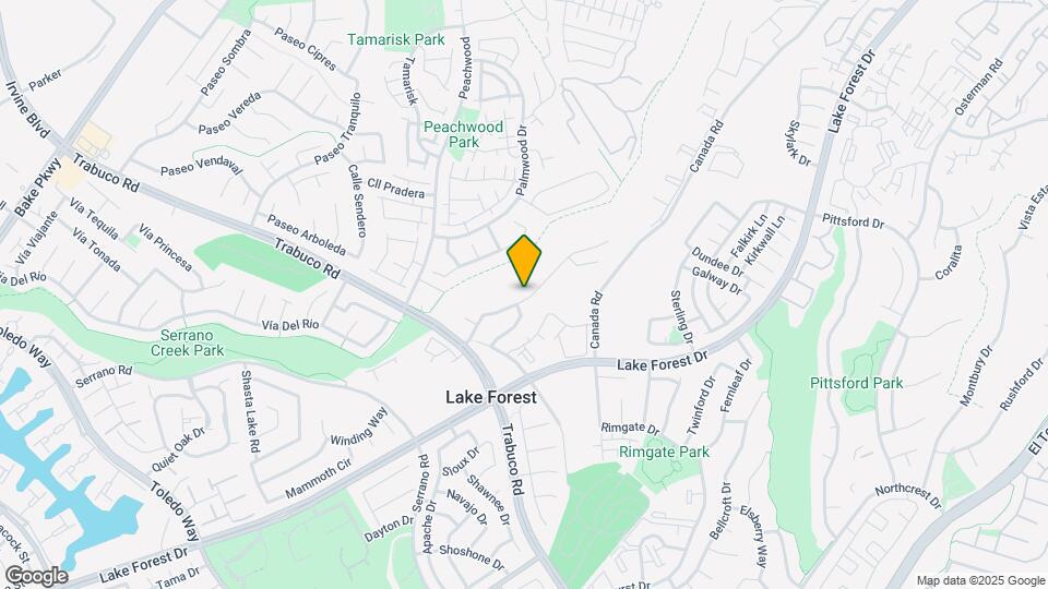 25531 Orchard Rim Ln Map and Location Details