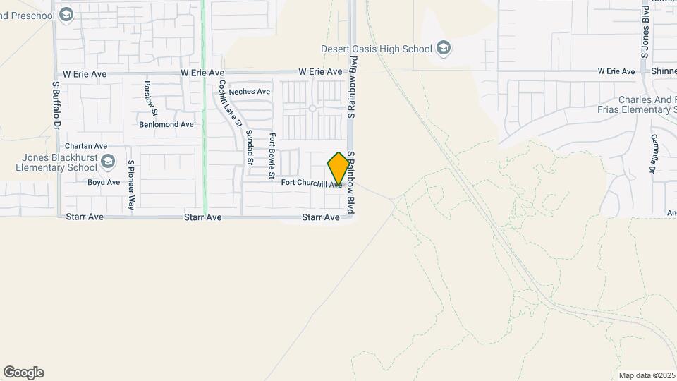 6924 Ghost Ranch Ave Map and Location Details