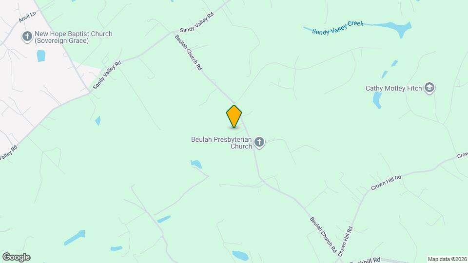 7285 Beulah Church Rd Map and Location Details