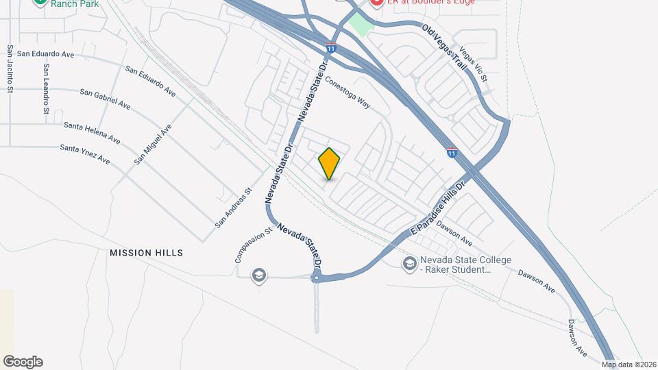 1072 Gabriela Rdg Ln Map and Location Details