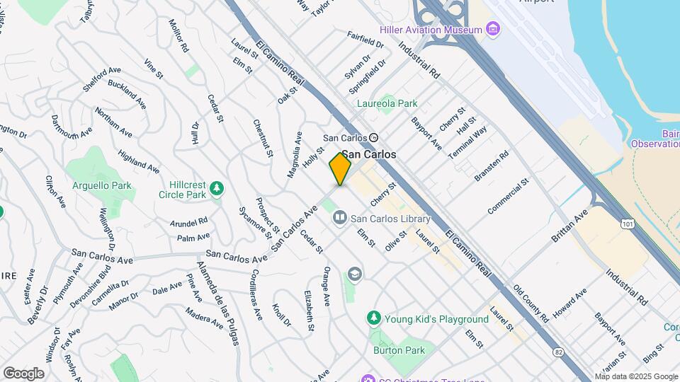 1307 San Carlos Ave Map and Location Details