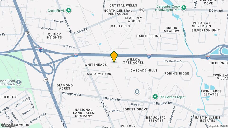 147 Creekview Dr Map and Location Details