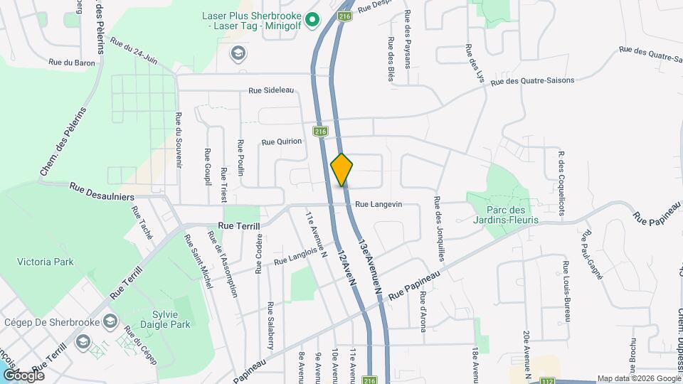 605 13E Av N Map and Location Details