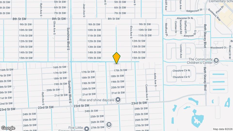 1603 Hanna Ave S Map and Location Details
