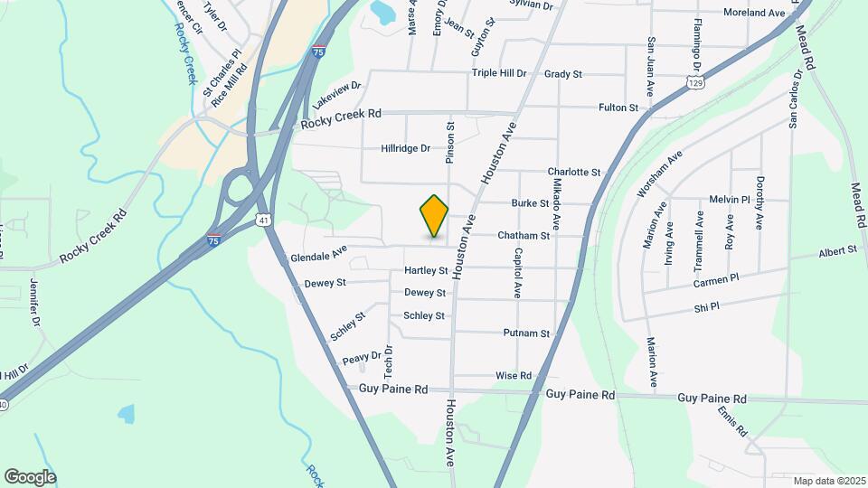 1225 Glendale Ave Map and Location Details