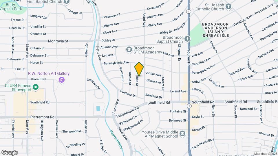 4503 Tibbs St Map and Location Details