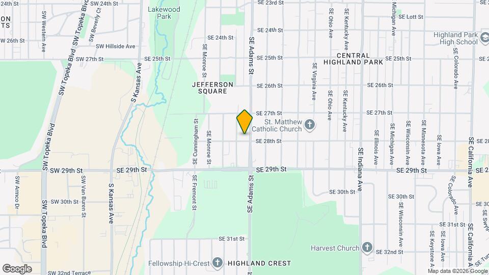 612 SE 28th St Map and Location Details