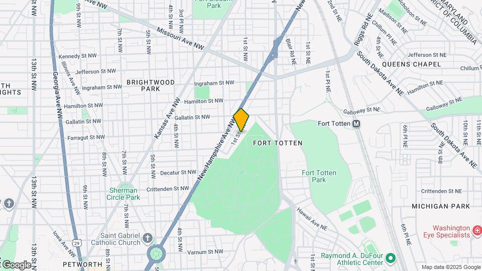 5013 1st St NW Map and Location Details