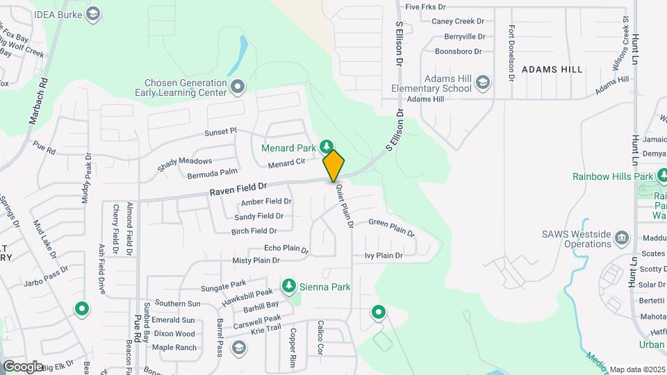 2803 Quiet Plain Dr Mapa y Detalles de la Ubicación