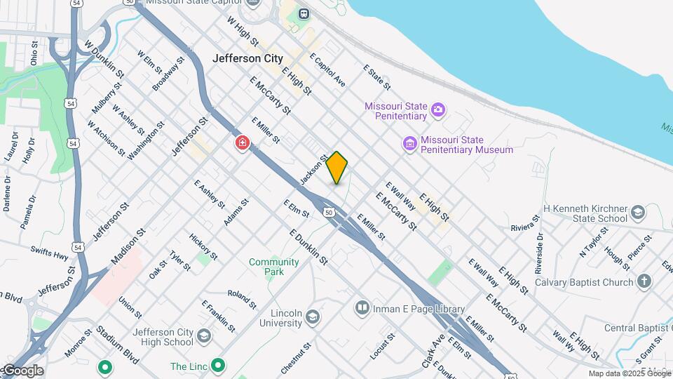 421 Marshall St Map and Location Details