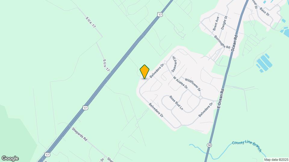 341 Belvedere Dr Map and Location Details