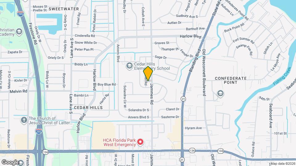 4525 Rainer Rd Map and Location Details