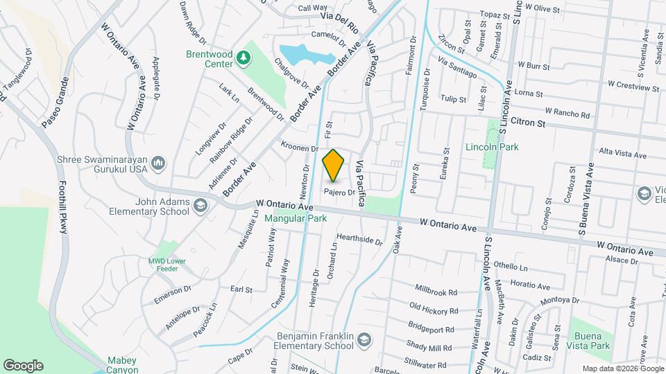 1359 Pajero Dr Map and Location Details