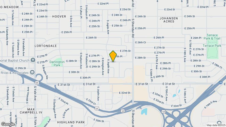 5920 E 28th St Map and Location Details