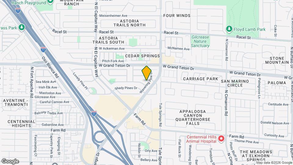 7849 Wavering Pine Dr Map and Location Details