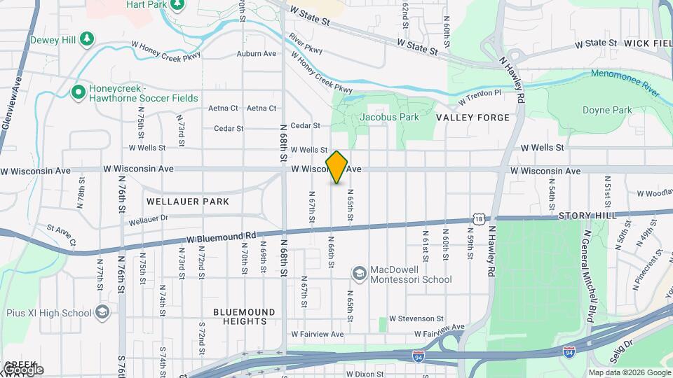 610-612 N 66th St Map and Location Details