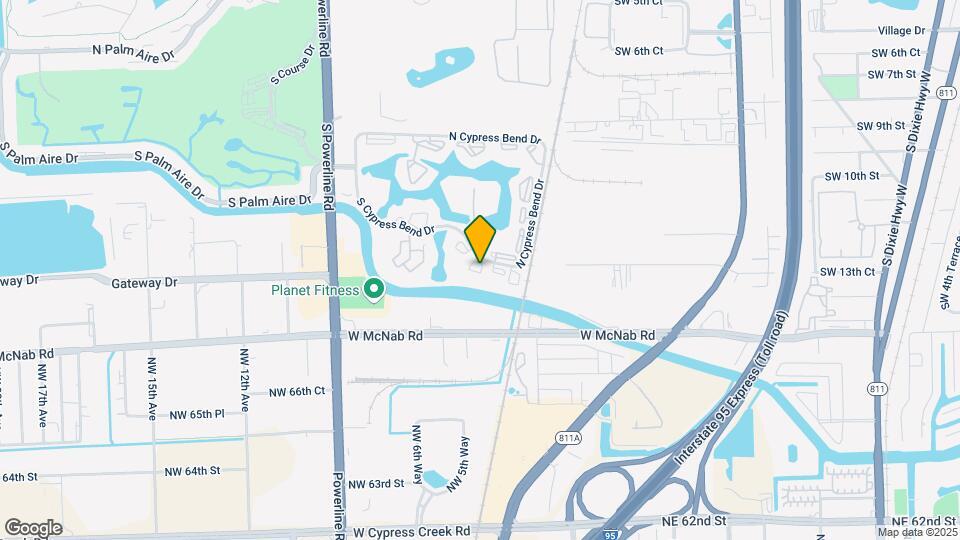 2202 S Cypress Bend Dr, Unit 903 Mapa y Detalles de la Ubicación