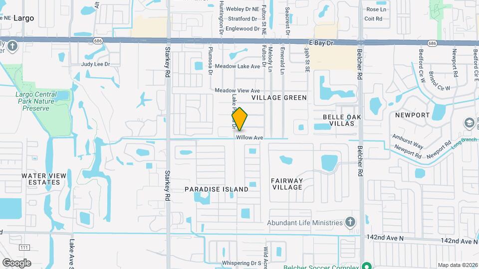 2989 Willow Ave Map and Location Details