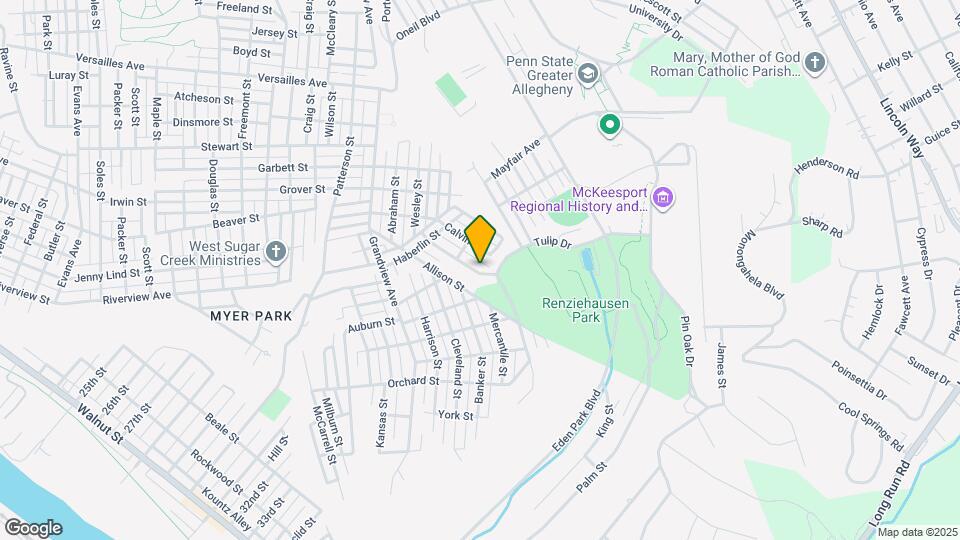 2125 Wesley St Mapa y Detalles de la Ubicación