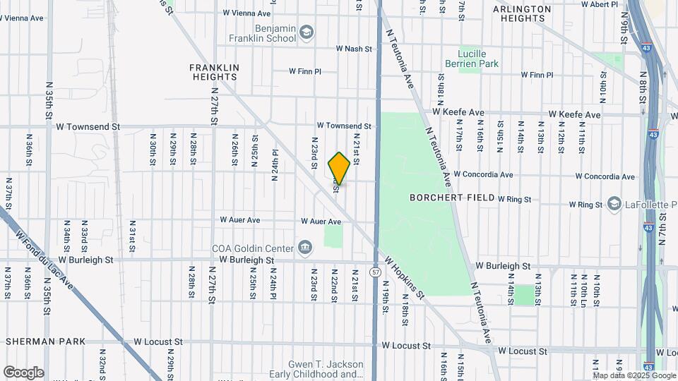 3266 N 22nd St Map and Location Details