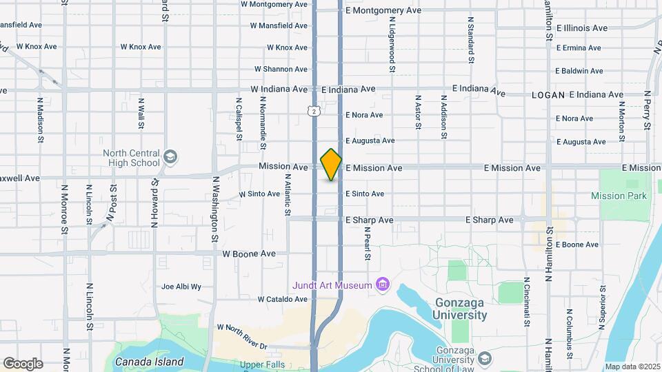 23 E Sinto Ave Mapa y Detalles de la Ubicación