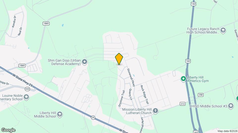 126 Unakite Trl Map and Location Details