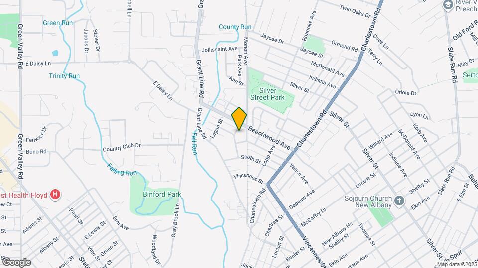 1906 Hand Ave Map and Location Details