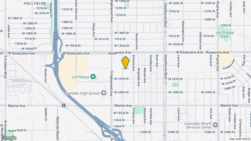 14524 Condon Ave Map and Location Details
